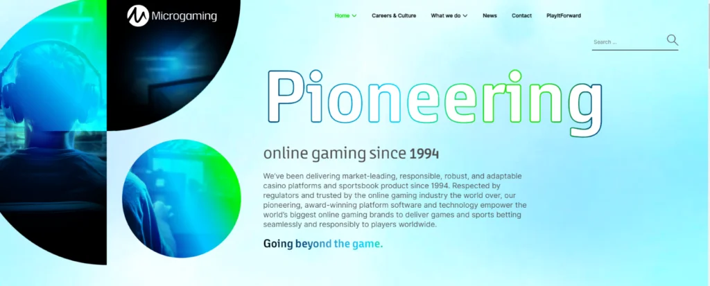 Microgaming casino provider Microgaming